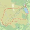 Trace GPS Du lac de Guéry au Puy Gros, itinéraire, parcours