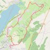 Trace GPS Pays Voironnais - Circuit de la Haute Véronnière, itinéraire, parcours