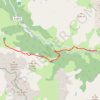 Trace GPS RSPG Refuge du Chardonnet Névache, itinéraire, parcours