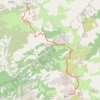 Trace GPS GR20 Carrozzu - Calenzana, itinéraire, parcours