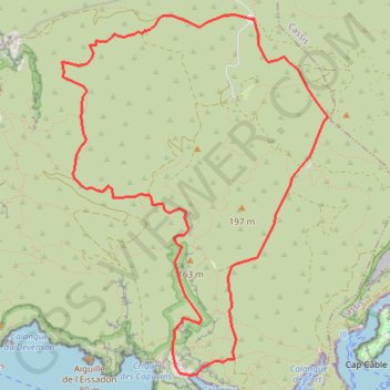 Trace GPS Aven des Marseillais, itinéraire, parcours
