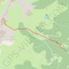 Trace GPS Pointe des Marmottes Noires, itinéraire, parcours