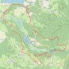 Trace GPS La Dame Blanche - Doucier, itinéraire, parcours