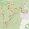Trace GPS Lascours-Garlaban, itinéraire, parcours