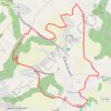 Trace GPS track, itinéraire, parcours