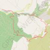 Trace GPS Gémenos - Monts Cruvelier et Brigou - Parc Saint-Pons, itinéraire, parcours