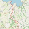 Trace GPS Tour du Trégor morlaisien GR380 - GR34D: Plouégat Moysan - Locquirec, itinéraire, parcours