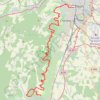 Trace GPS Parcours Félix Batier : Dijon - Nuits-Saint-Georges, itinéraire, parcours