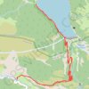 Trace GPS Lac de l'Oule, itinéraire, parcours