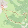Trace GPS Pointe de Combe Bronsin, itinéraire, parcours