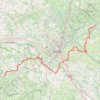 Trace GPS Virareix - Cussac, itinéraire, parcours