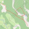 Trace GPS Petite Cournouse, itinéraire, parcours