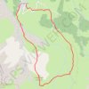 Trace GPS Croix du Bon Ventre (Crey Aigu), itinéraire, parcours