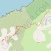 Trace GPS Punta Castellacciu et Monte Senino, itinéraire, parcours