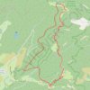 Trace GPS Du Col d'Oderen au Grand Ventron - Ventron, itinéraire, parcours