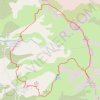 Trace GPS Lama - Mont Astu - Urtaca, itinéraire, parcours