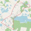 Trace GPS Balade à l'étang de la Mer Rouge - Rosnay, itinéraire, parcours