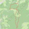 Trace GPS Les Egaux - Le Plateau de la Barbanche, itinéraire, parcours