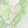 Trace GPS De Vallorcine aux Houches, itinéraire, parcours
