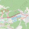Trace GPS Autour de Champagney, itinéraire, parcours