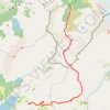 Trace GPS Refuge Nant-Borrant - Refuge Plan de la Lai, itinéraire, parcours