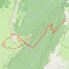 Trace GPS Le colomby de Gex par le Pas de l'échine, itinéraire, parcours