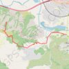 Trace GPS Roquebrune chemin de Compostelle, itinéraire, parcours