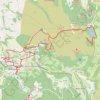 Trace GPS La Bourboule - Lac du Guéry, itinéraire, parcours