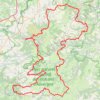 Trace GPS GR30 - Tour des lacs et volcans d'Auvergne, itinéraire, parcours