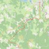 Trace GPS Sur le chemin de Stevenson de Langogne à Cheylard L'Evêque, itinéraire, parcours