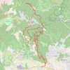Trace GPS Tourrettes - Roche Taillée - Sources de la Siagnole, itinéraire, parcours
