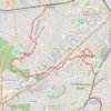 Trace GPS De Clamart a Fontenay-aux-roses - rando, itinéraire, parcours