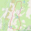 Trace GPS Rando des 4 lacs, itinéraire, parcours