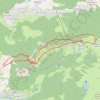 Trace GPS Traversée du Pic des Mémises, itinéraire, parcours