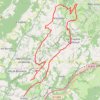 Trace GPS Plateau des Bornes 32kms, itinéraire, parcours