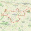 Trace GPS VTT "Cap à l'Est", itinéraire, parcours