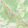 Trace GPS Ornans et la Vallée de la Loue - Le Moine de la Vallée, itinéraire, parcours