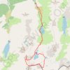 Trace GPS Crêtes port de l'Albeille - Tristagne - Malcaras, itinéraire, parcours