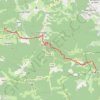 Trace GPS Chemin du Piemont de Saint Lary à Cazaunous, itinéraire, parcours