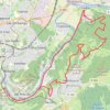 Trace GPS Montfaucon - Besançon, itinéraire, parcours