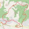 Trace GPS La Roquebrussanne, itinéraire, parcours