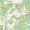 Trace GPS La Drôme Provençale - Les montagnes Russes, itinéraire, parcours