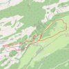 Trace GPS Ski de rando au Chasseral, itinéraire, parcours