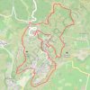 Trace GPS Les Baux - Val d'Enfer, itinéraire, parcours