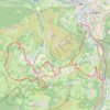 Trace GPS [Itinéraire] Circuit n°13 - Lourdes - La vallée de Batsurguère, itinéraire, parcours