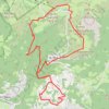 Trace GPS Vallée du Giffre, Samoëns, de Plampraz au Croz d'en Haut, retour par la Tête du Vuargne et la Bourgeoise, itinéraire, parcours