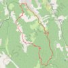 Trace GPS Puy de Rent, itinéraire, parcours