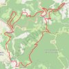Trace GPS Les gorges de l'Aveyron, itinéraire, parcours