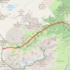 Trace GPS Col des cochon, itinéraire, parcours