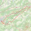 Trace GPS Les Villages comtois - Doubs, itinéraire, parcours